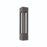 Modern Minimalist Bollard Light: Architectural outdoor path light with IP65 waterproofing for luxury garden and driveway illumination in India.