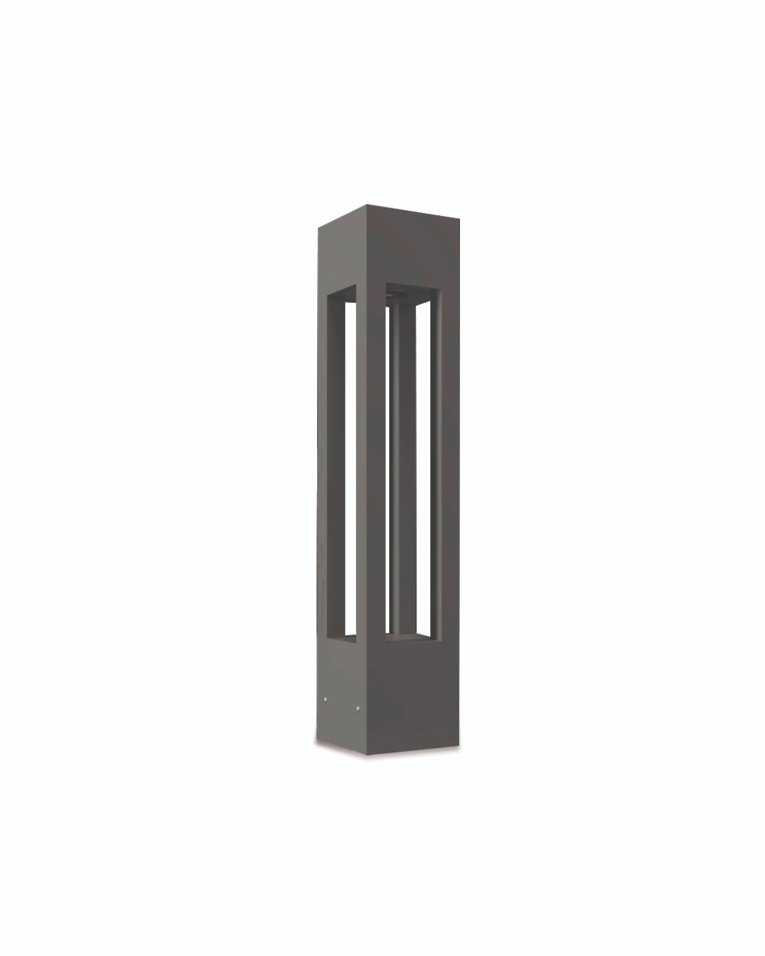 Modern Minimalist Bollard Light: Architectural outdoor path light with IP65 waterproofing for luxury garden and driveway illumination in India.