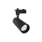 Neje-Lighting-Professional-LED-Track-Light-Black Premium Matte Black LED Track Light by NEJÉ Lighting - Professional Architectural Spotlight for Luxury Indian Homes, Galleries, and Retail Showrooms. High CRI Alternative to Philips and Havells Track Lighting.