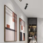 Neje-Lighting-Professional-Surface-Track-Light-Black-Look Professional matte black surface track light by NEJÉ Lighting - Modern architectural ceiling spotlight for luxury homes, galleries, and showrooms. High-end alternative to Philips and Havells surface-mounted track lighting.