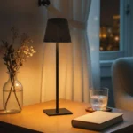 Velora-Touch-Sensor-Lamp-Minimalist-Cordless-2026 Velora Touch Sensor Lamp: Premium minimalist cordless table lamp in black and white variations for luxury Indian home decor.